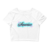Aquarius the Water Bearer Crop Tee