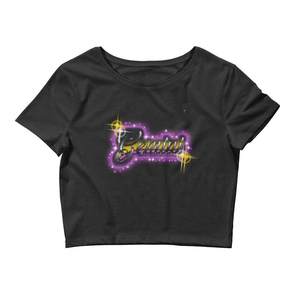 Gemini the Twins Crop Tee